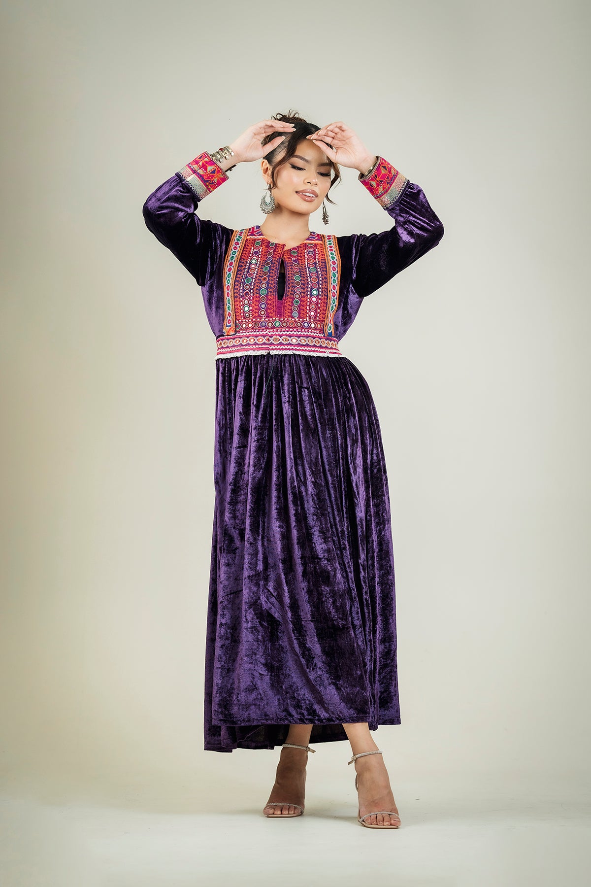 Ella Velvet Dress