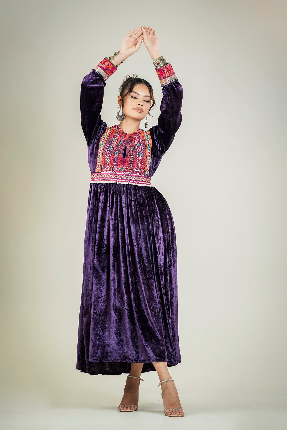 Ella Velvet Dress