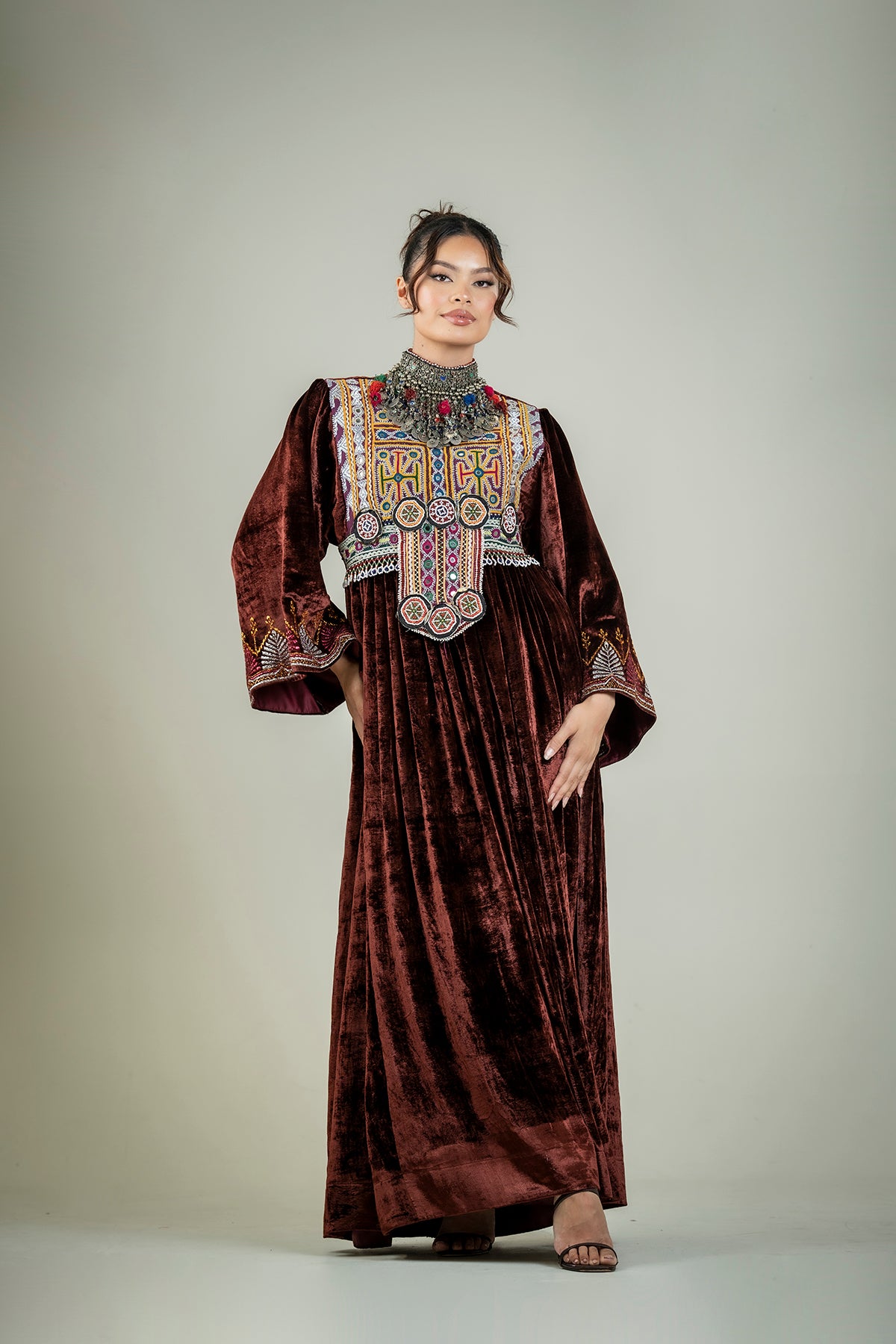 Nora Velvet Dress