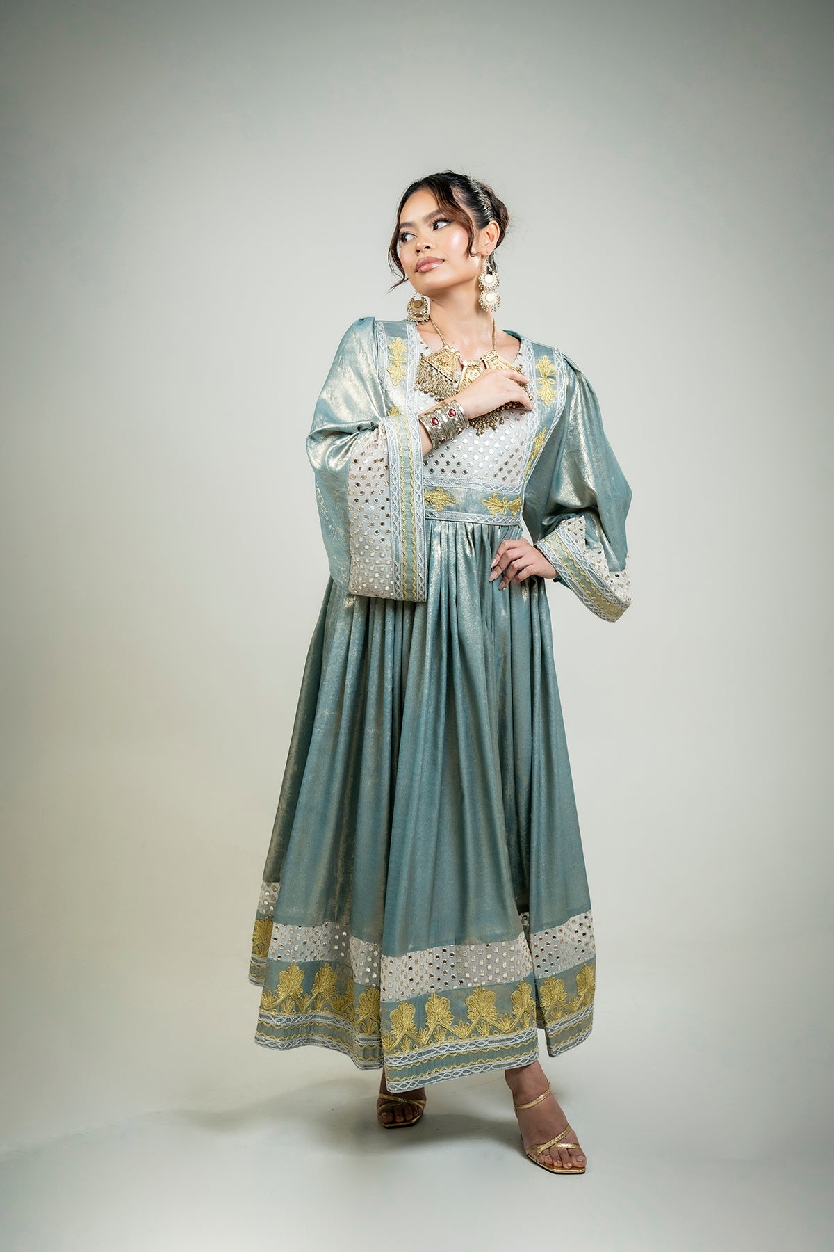 Haya Shimmer Dress