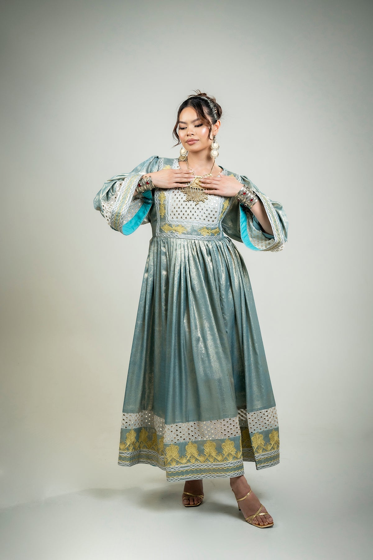 Haya Shimmer Dress