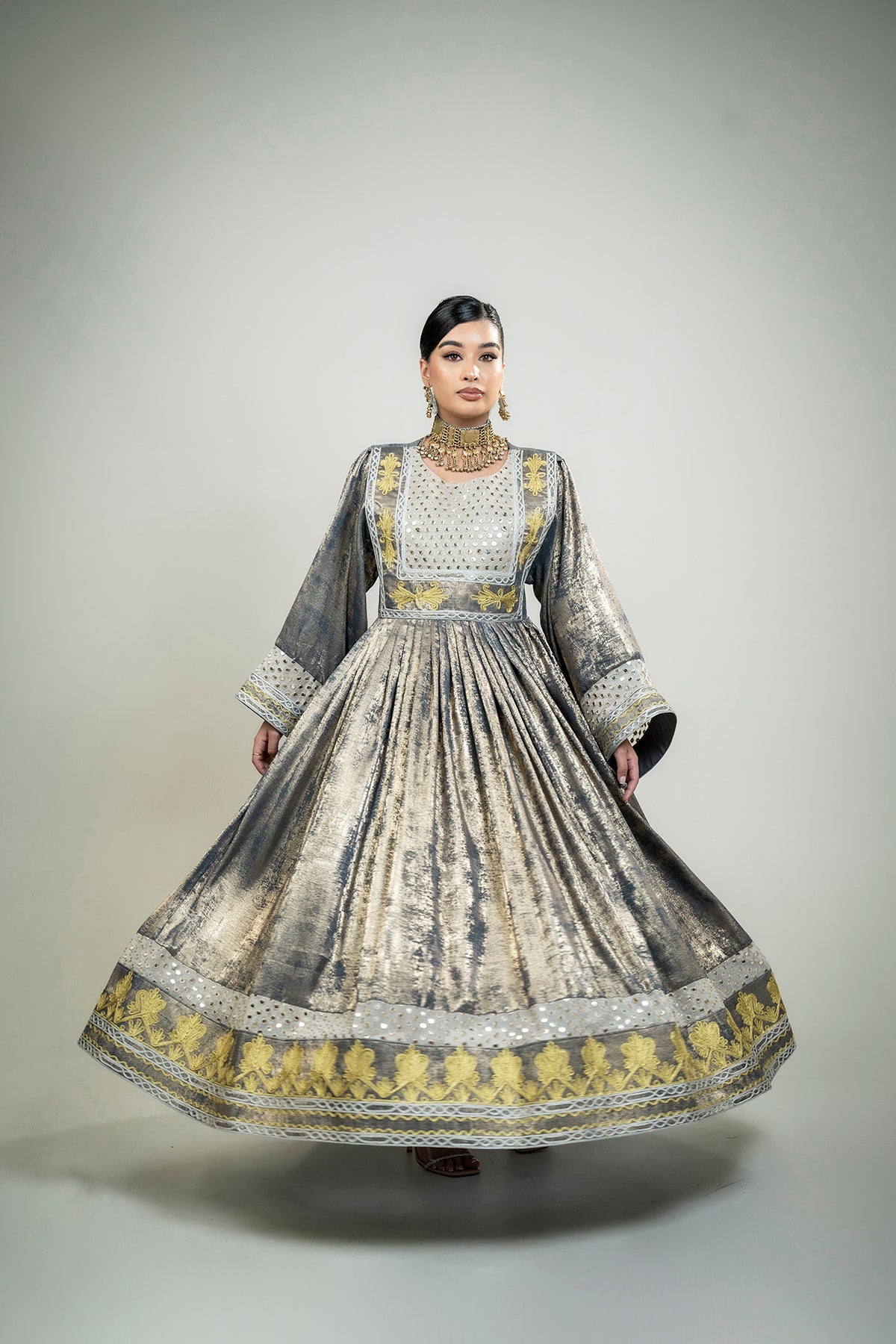 Hawa Shimmer Dress