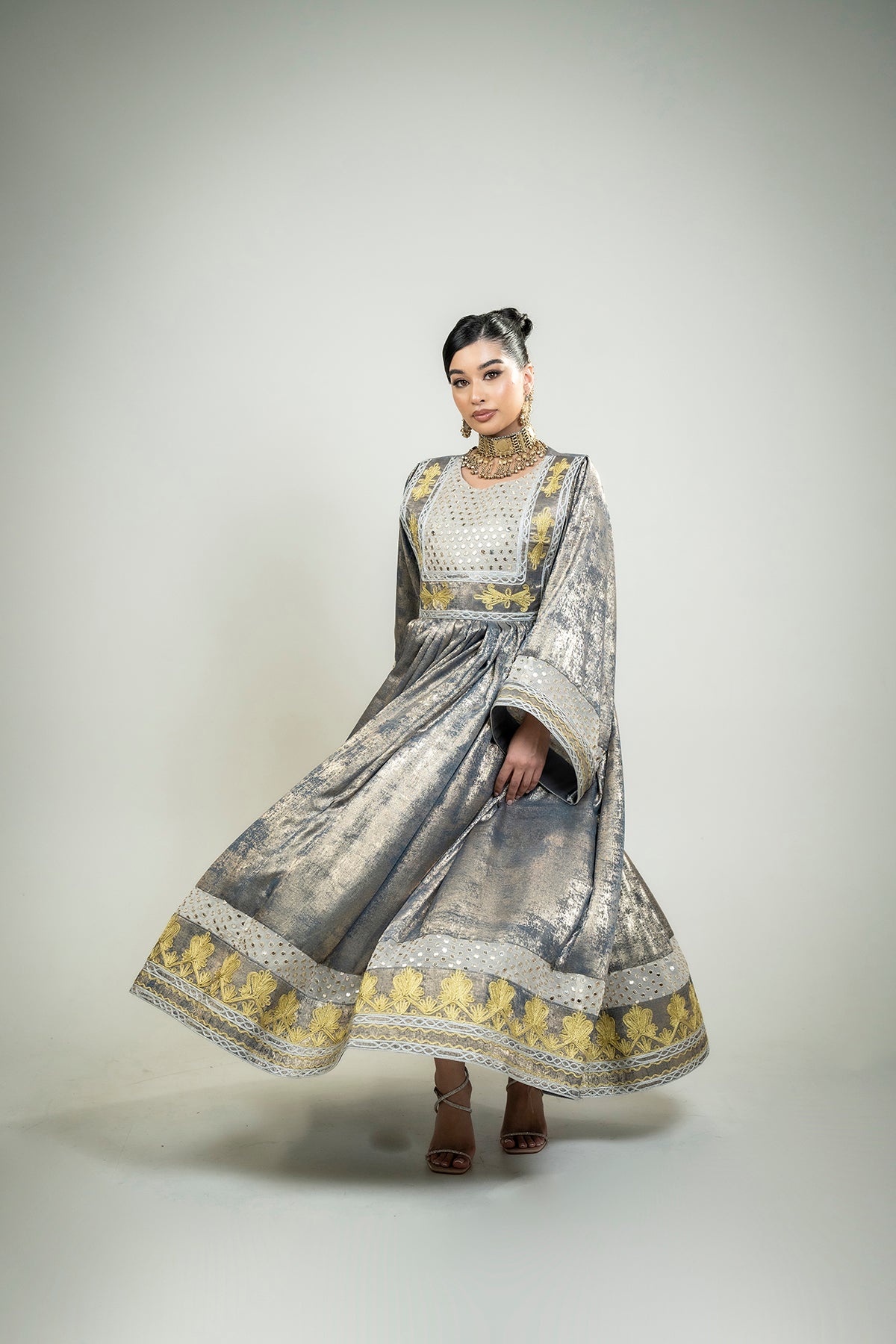 Hawa Shimmer Dress