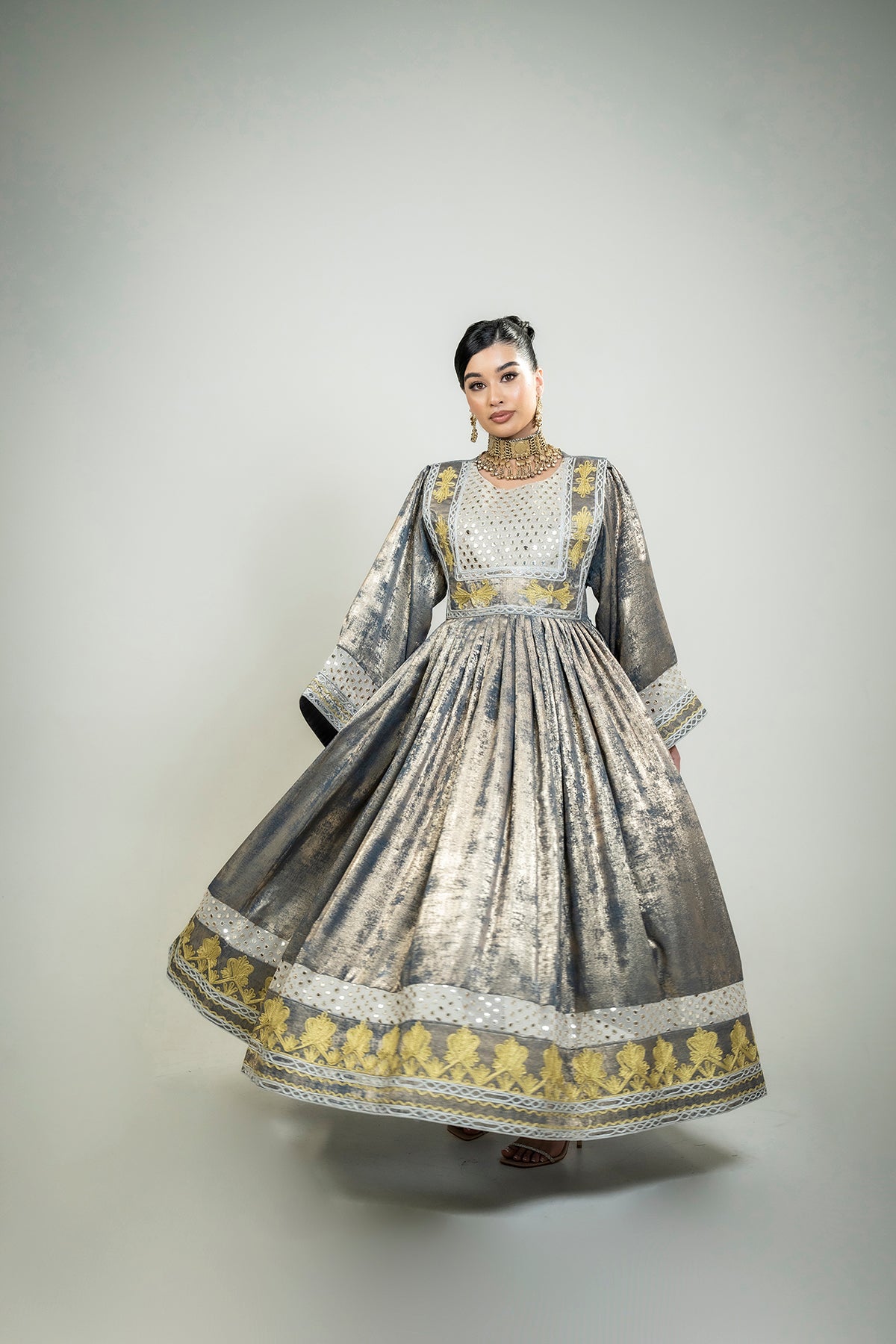 Hawa Shimmer Dress
