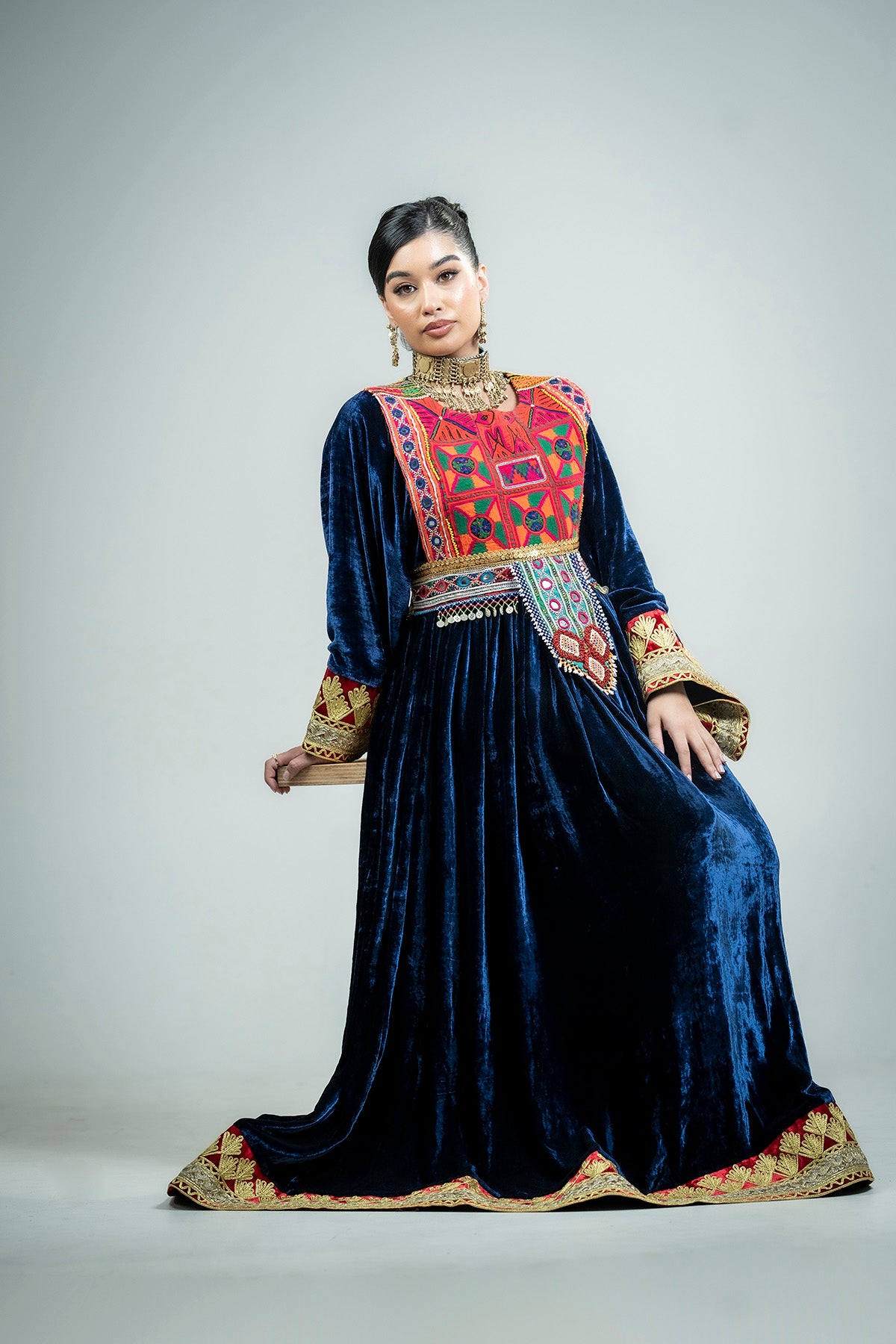 Royal Blue Dress