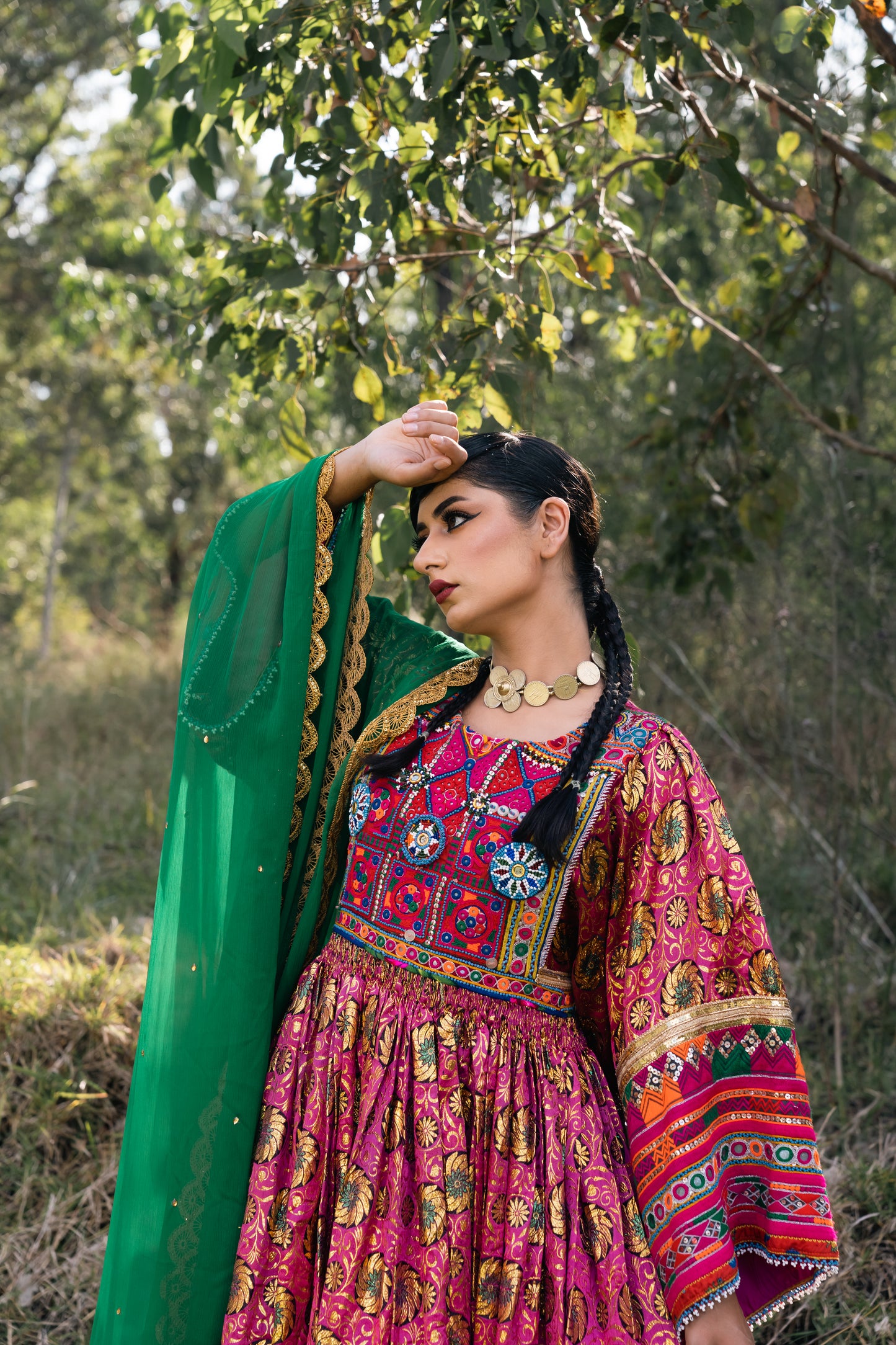 Enchanted Meadow Vintage Dress