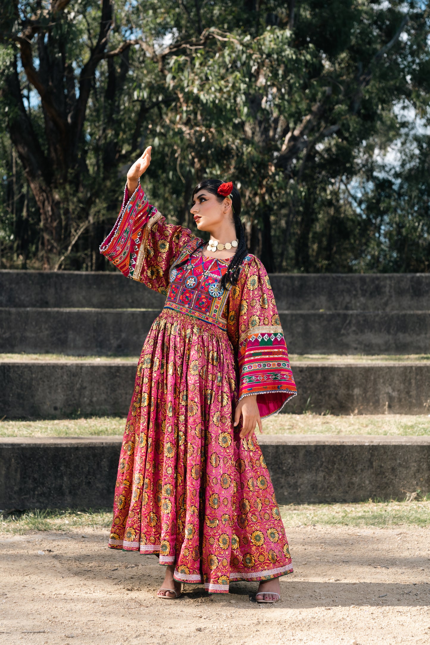 Enchanted Meadow Vintage Dress