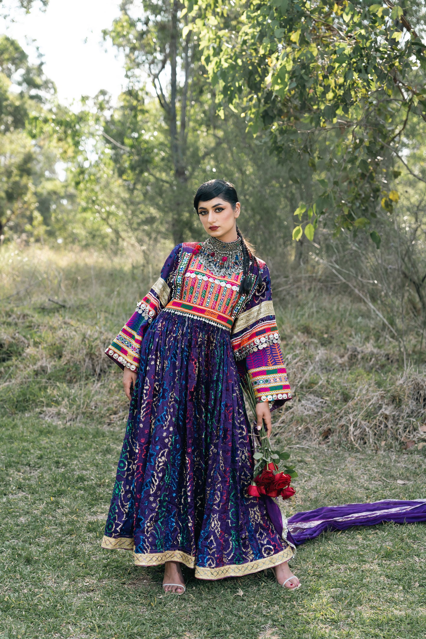 Picnic in Paradise Vintage Dress