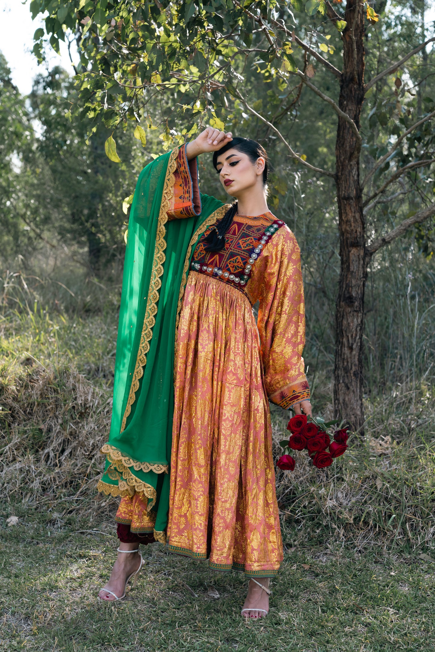Some place Warm Vintage Dress