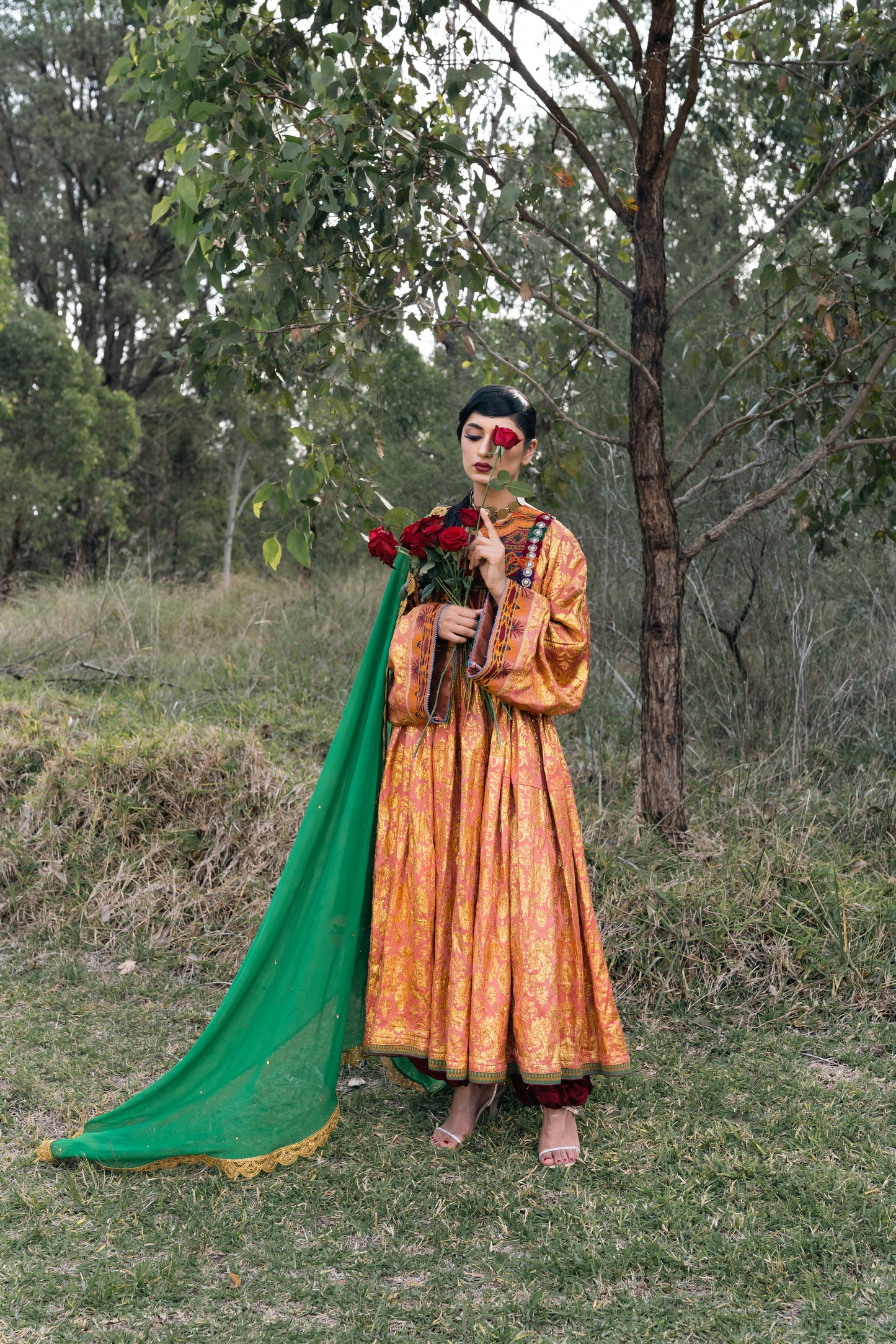 Some place Warm Vintage Dress