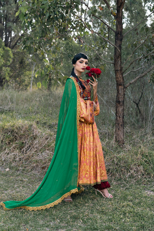 Some place Warm Vintage Dress