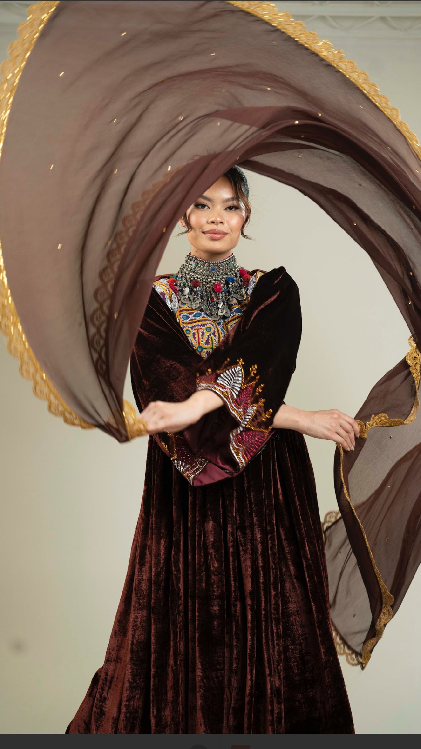 Chiffon Tekrai (scarf)